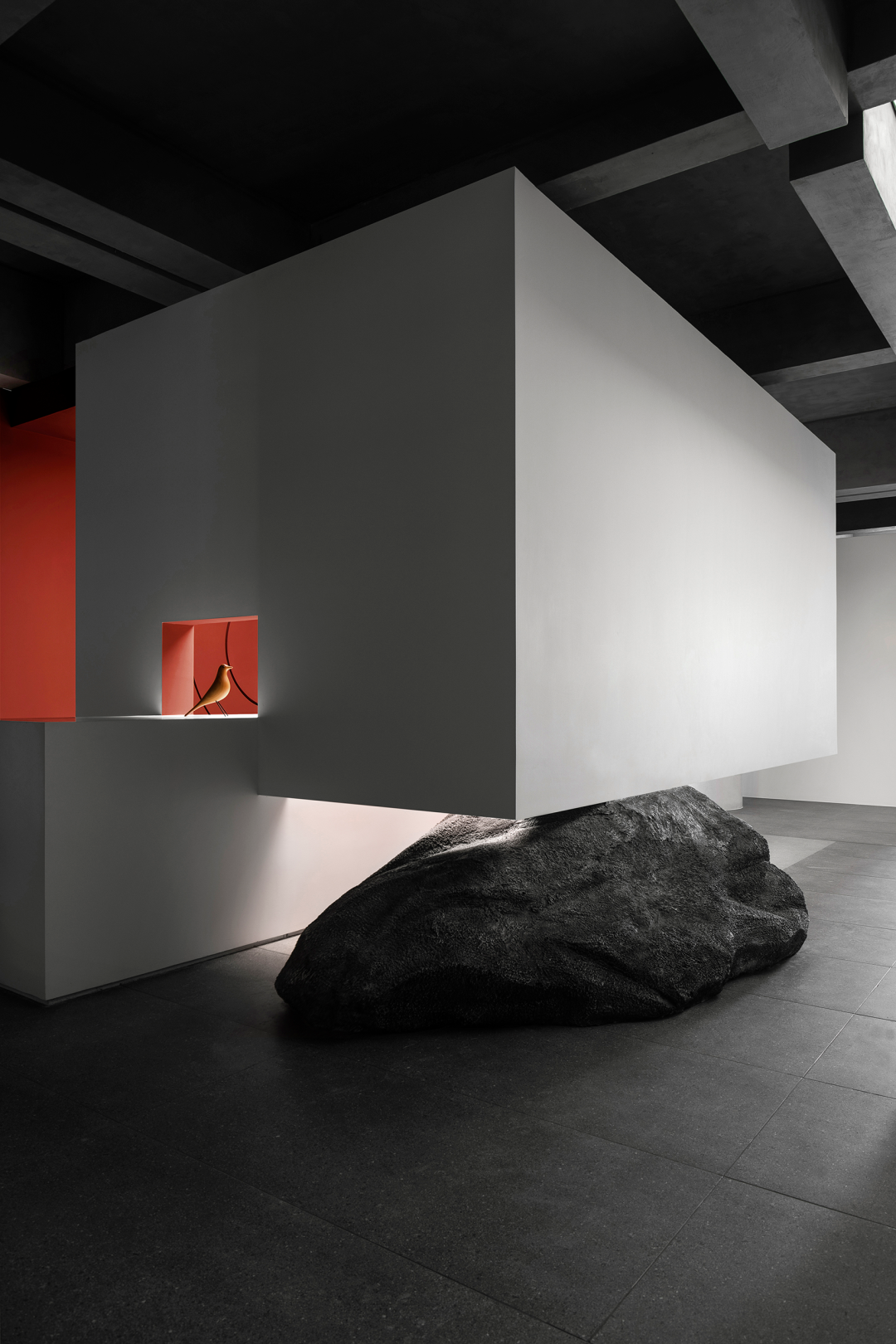 无用之间专质化工涂料展厅丨中国汕头丨质感建筑设计-44