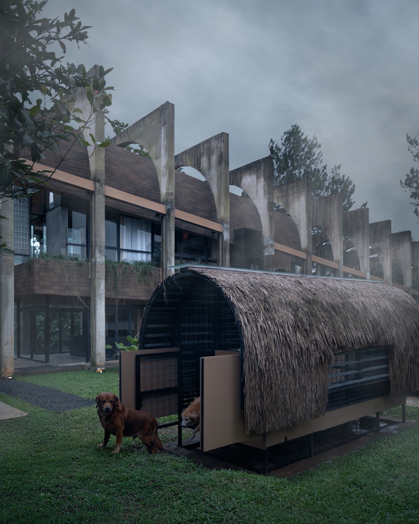 圣殿隧道花园丨印度丨RAD+AR-108