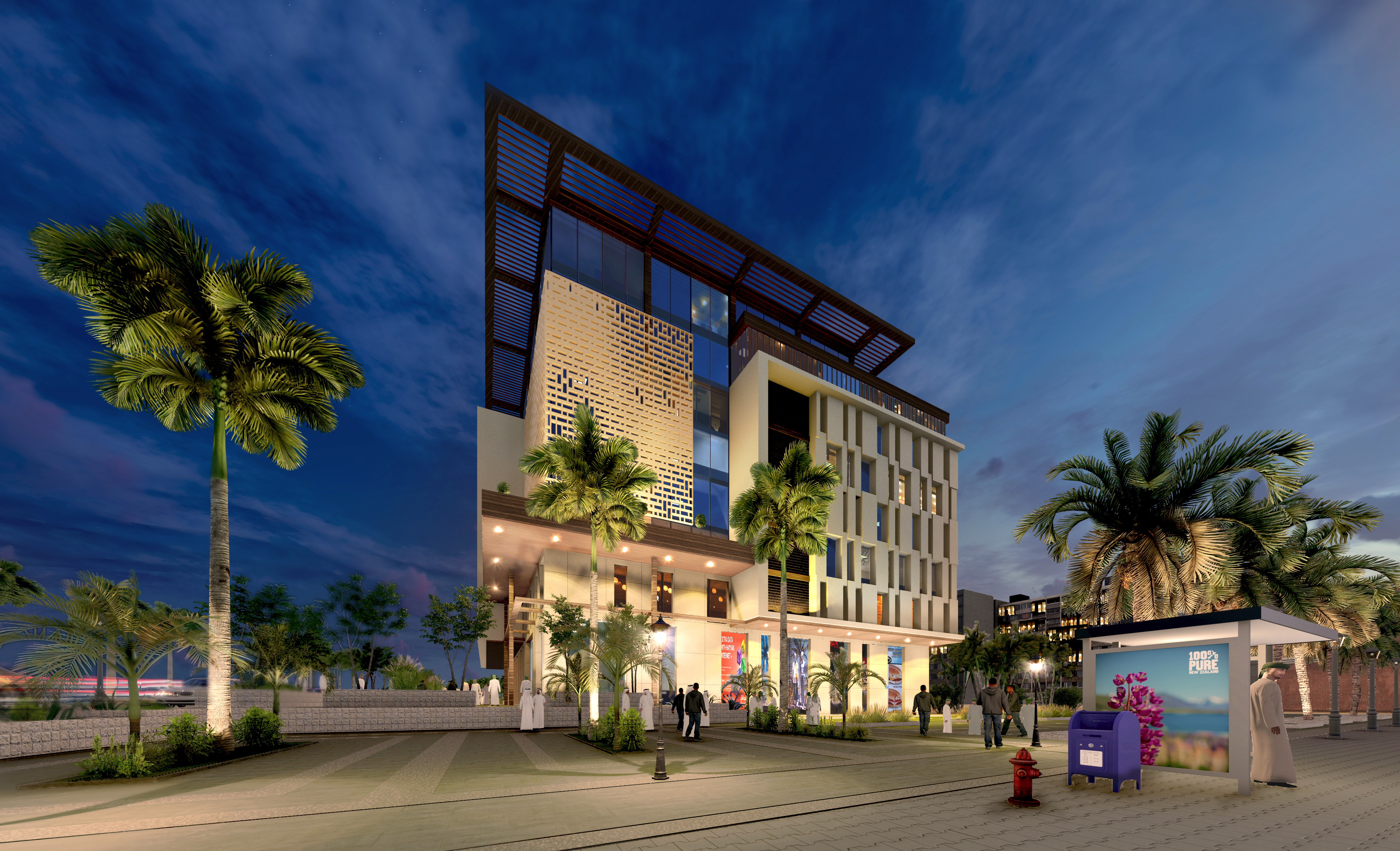 塔吉马斯喀特办公室丨阿曼丨SOLOMON ARCHITECTS  AQAR OMAN-16