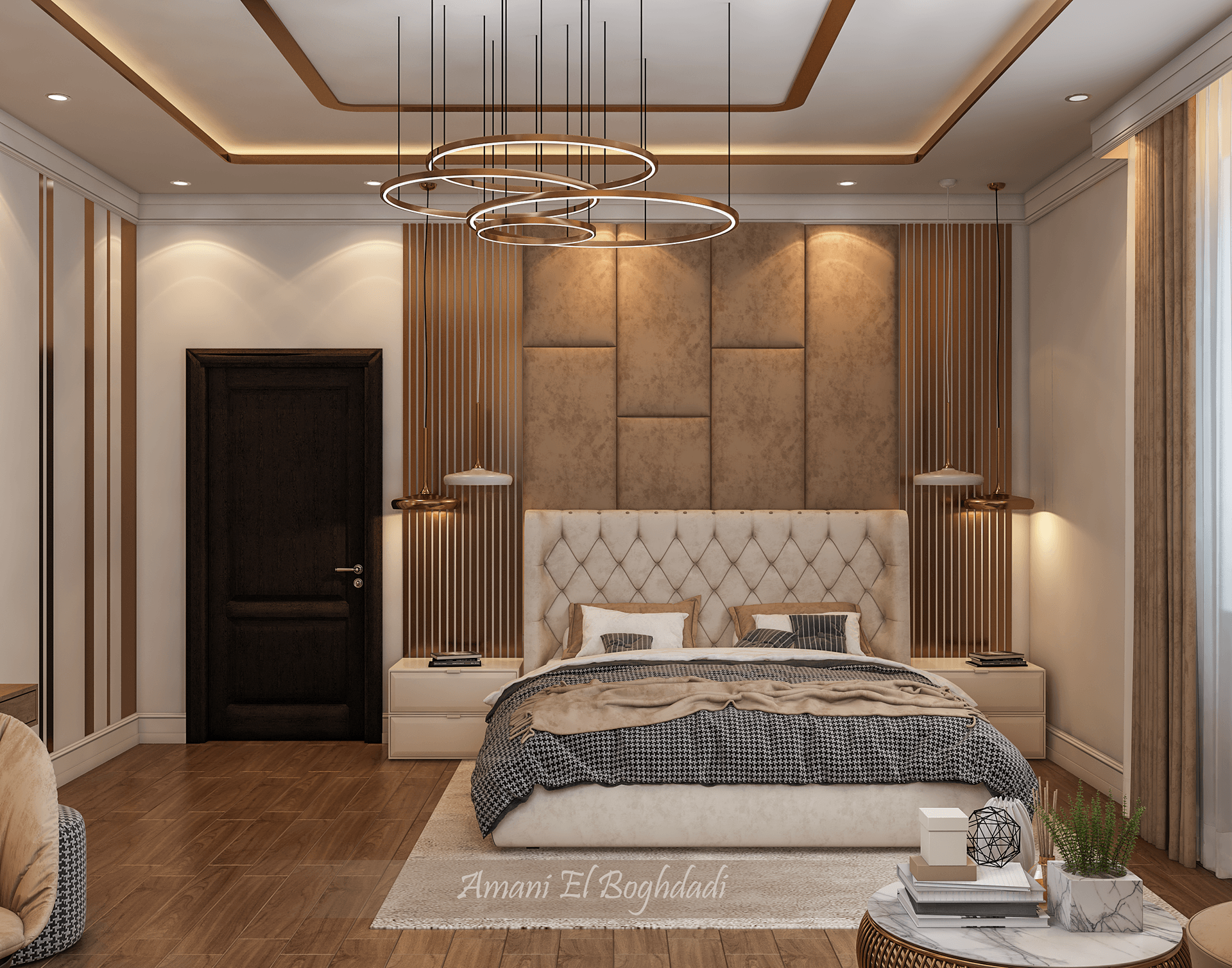 Beige Girl Bedroom-0