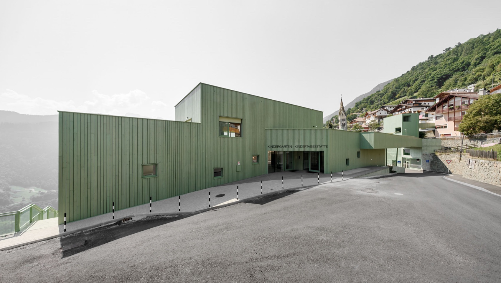 一座绿色之桥,意大利丨Roland Baldi Architects-3