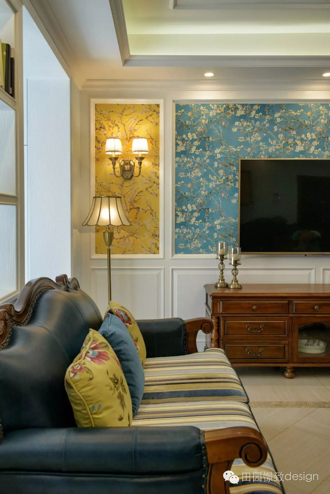 德阳棕榈美式混搭家居,温柔浪漫的空间艺术-0