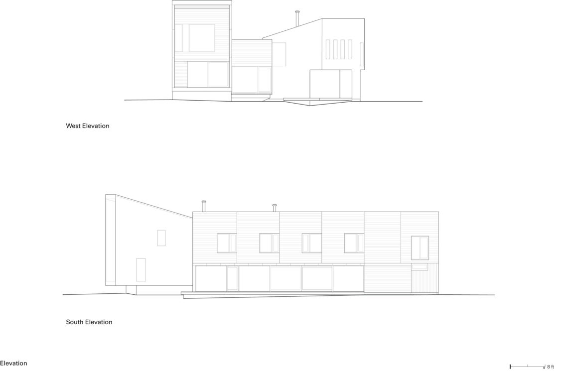 佛蒙特森林中的极简之家-46