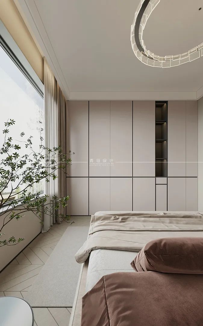 东原印未央现代下叠空间设计丨中国西安丨青马别墅设计-50