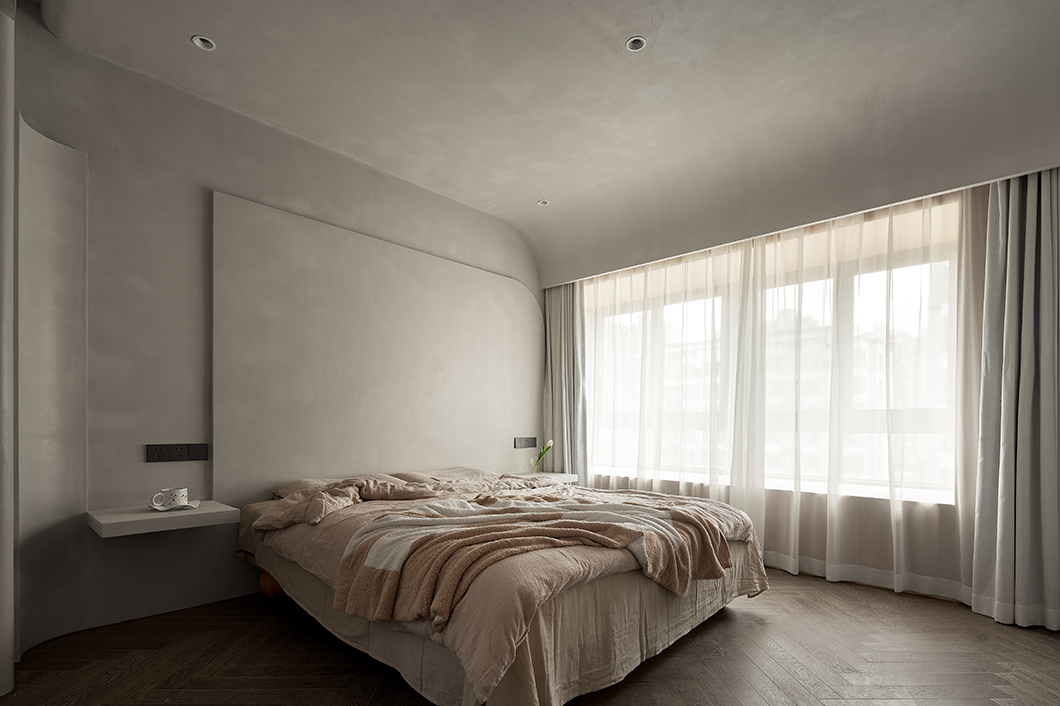 安徽合肥庐月湾 140㎡极简私宅丨中国合肥丨量子空间设计-35