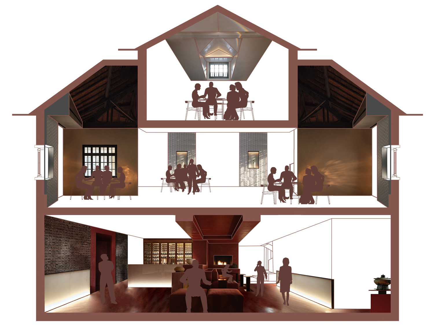 GUD 火锅“博物馆”丨中国杭州丨八荒建筑设计咨询(上海)有限公司-93