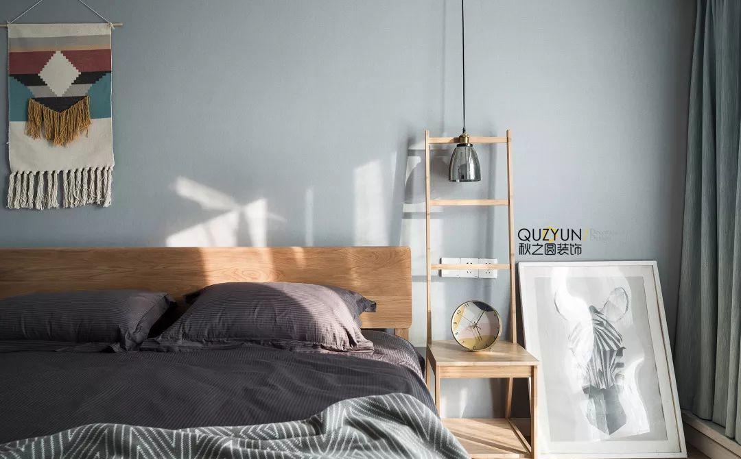 公园大厦 88 平现代简约设计,原木地板与无吊顶展现自然美感-28