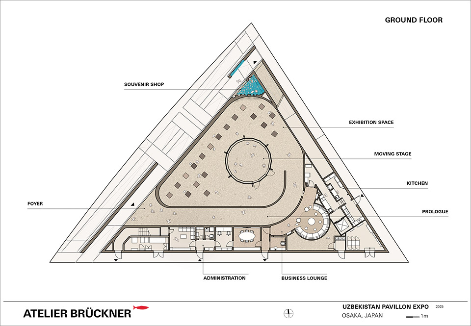2025大阪世博会乌兹别克斯坦馆丨日本大阪丨ATELIER BRÜCKNER-34