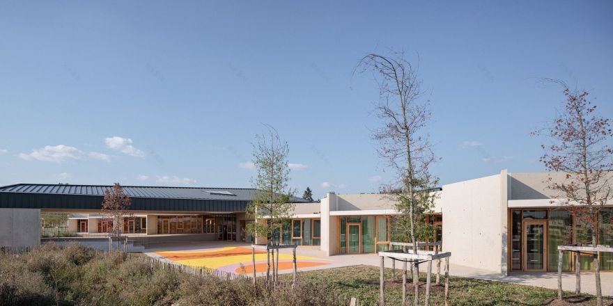 克劳丁·赫尔曼学校丨法国丨SAM architecture-78