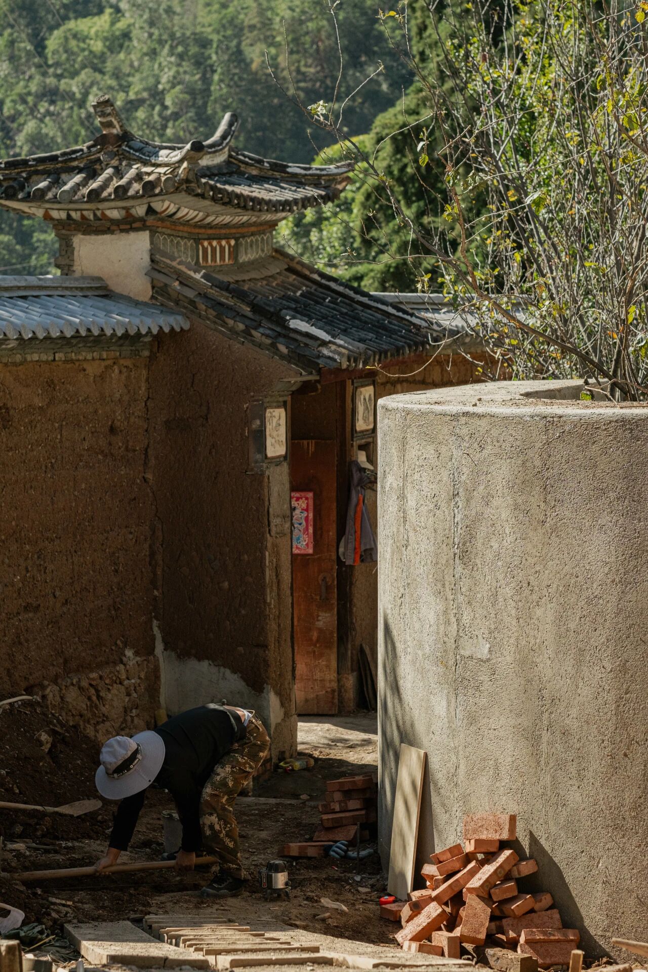 谢柯新作丨大理 · 下山口温泉院子丨中国大理丨谢柯,支鸿鑫,刘晓婕,孔祥喜,杨琳悦-45