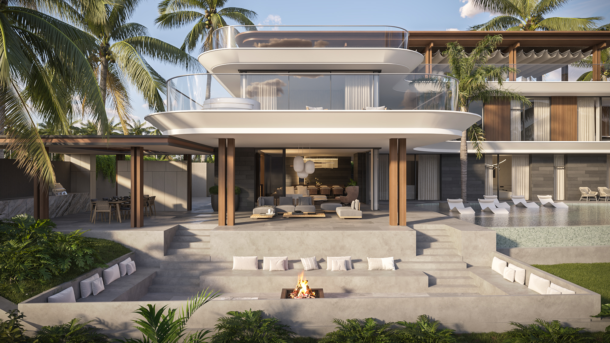 巴厘岛乌布热带森林景观别墅丨印度尼西亚巴厘-11