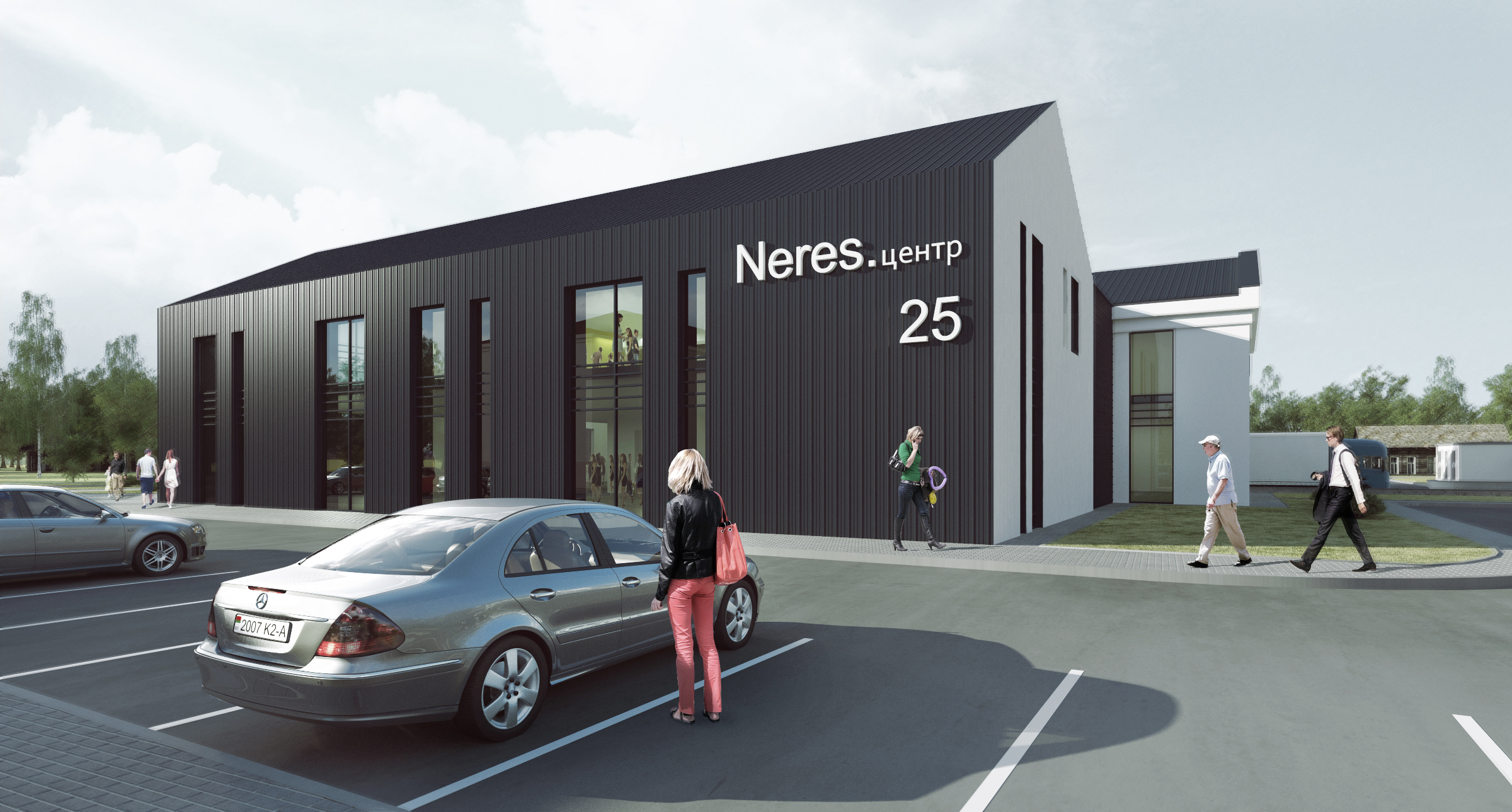 历史与现代交融的社区中心设计-10