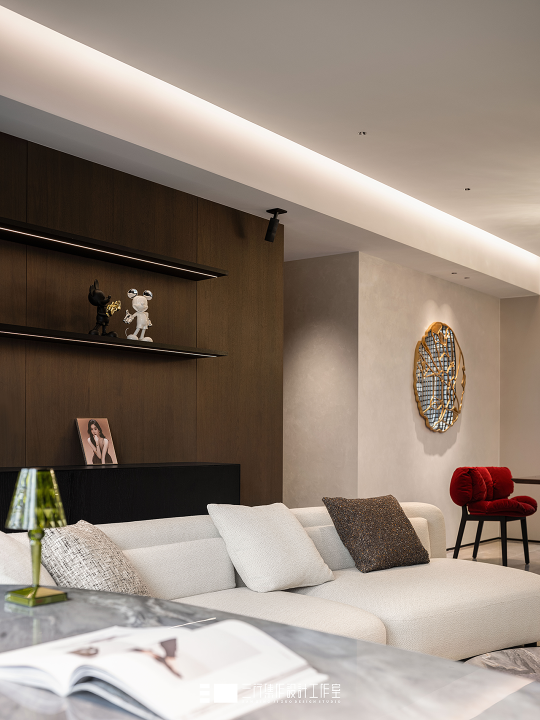 黑金焕境·奢意天成丨三行集作设计工作室-24