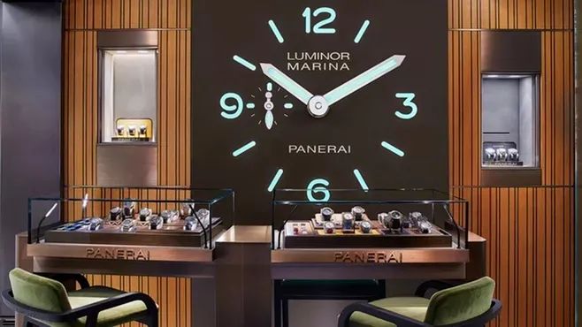 意大利奢侈品手表Panerai沛纳海门店设计-36