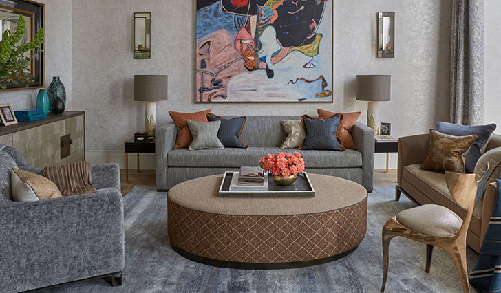 伦敦切尔西现代豪华英式家居-4