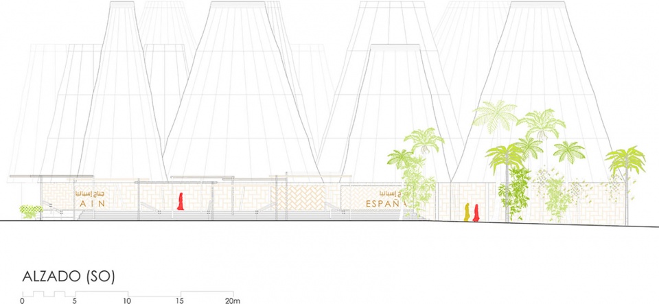 2020 年迪拜世博会西班牙馆丨阿联酋迪拜丨Amann Canovas Maruri-63