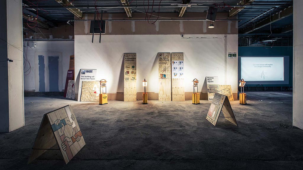 伦敦发展项目 | 木质展览展现空间魅力-7