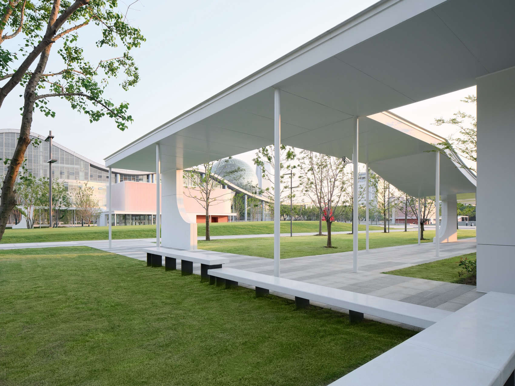 昆山城市广场地上景观建筑丨中国江苏丨上海大舟建筑设计事务所-24