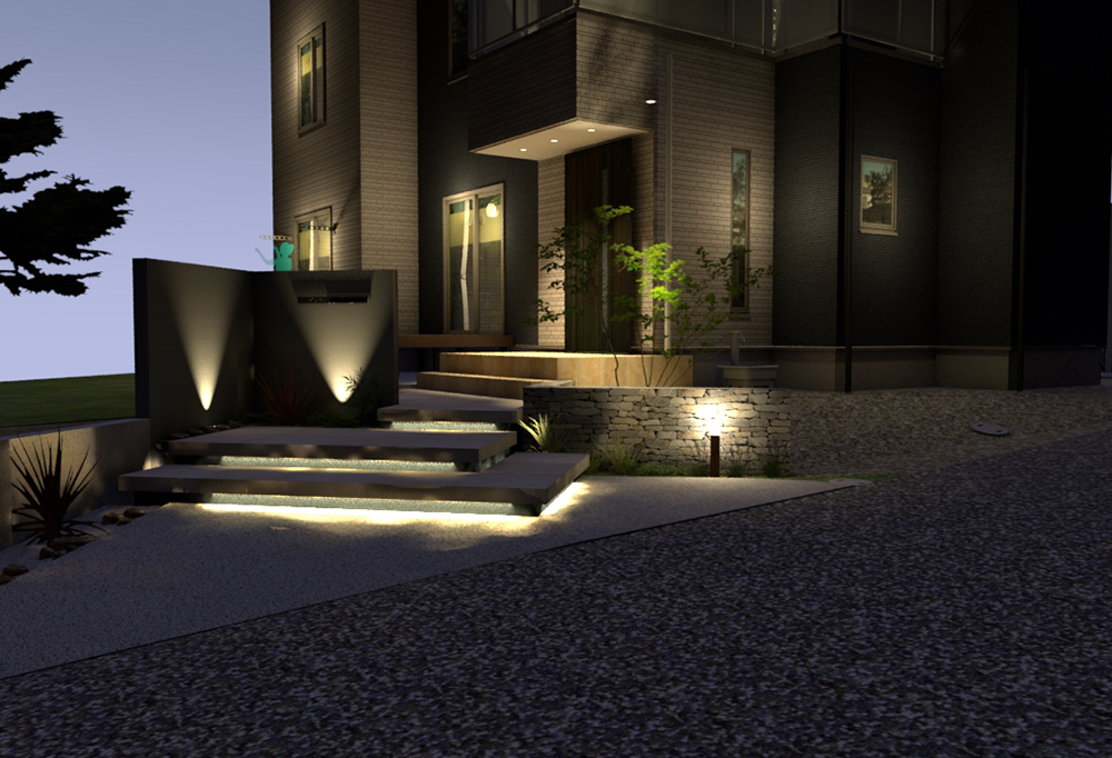 群馬県館林市S様邸外構エクステリア丨日本群马丨KAWAGISHI GROPU ASUKAII-25