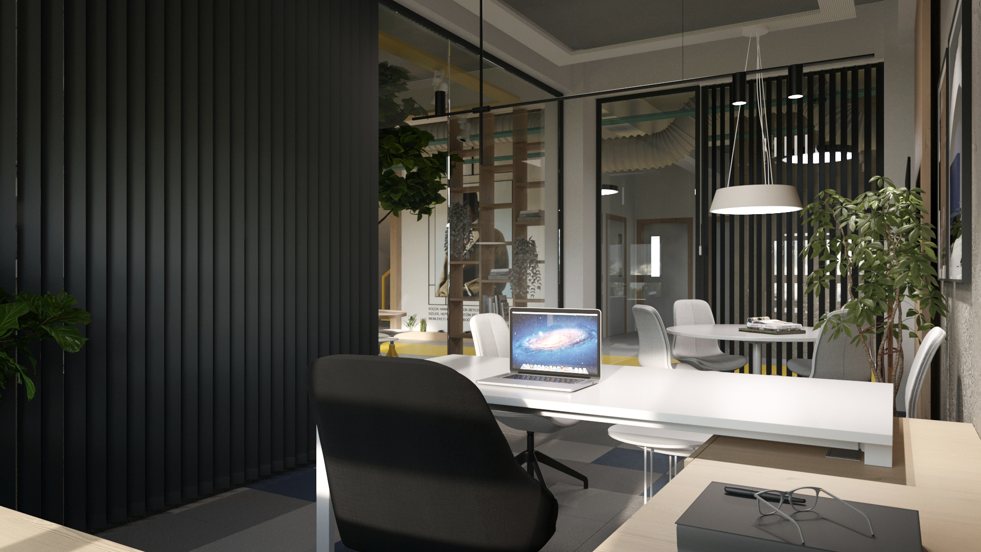 ESKİŞEHİR BİLNET 学校室内概念设计项目-33