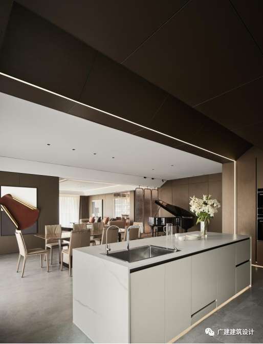 现代轻奢宁波泊璟廷别墅设计丨中国宁波丨宁波广建建筑设计有限公司-9