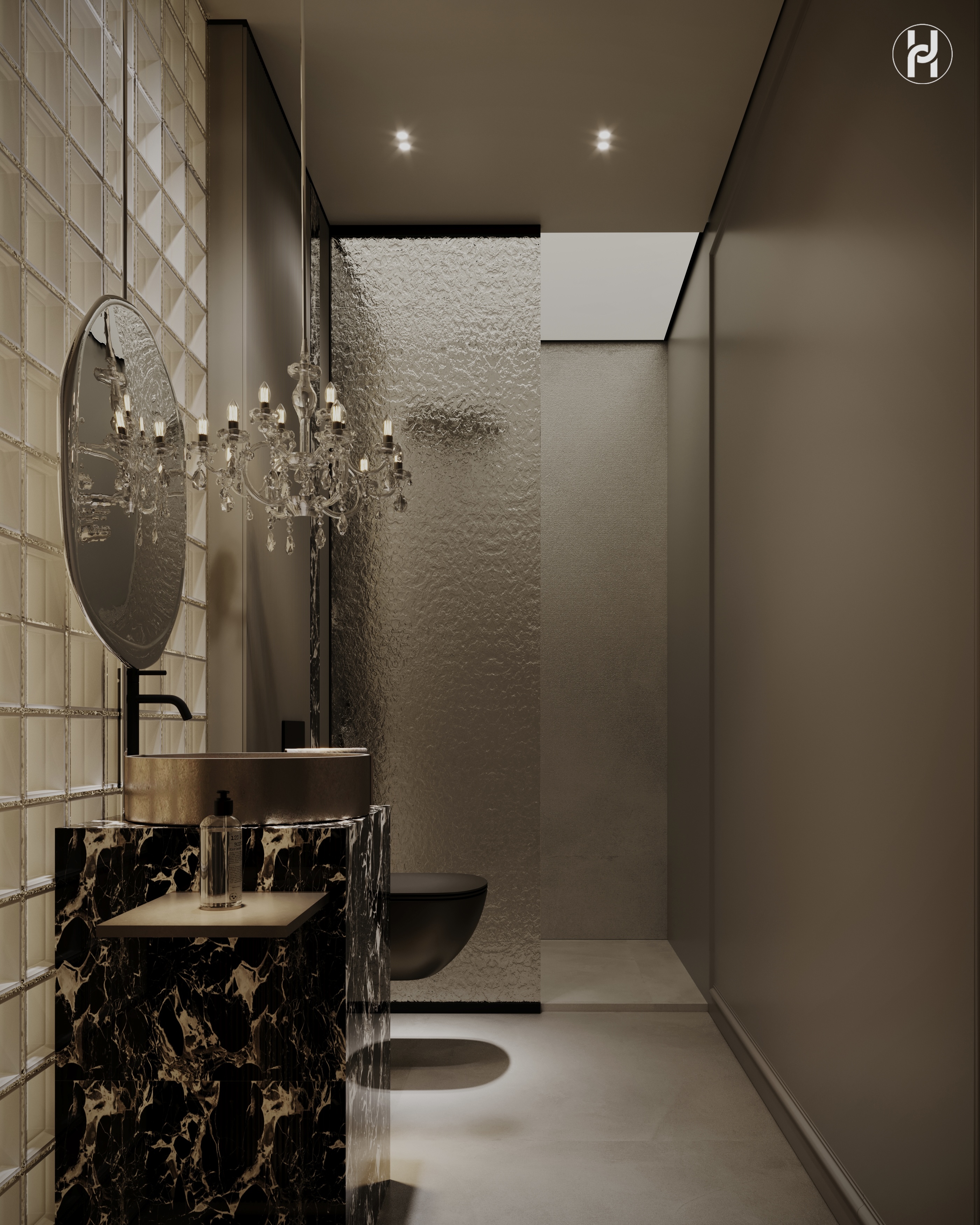 埃及客用卫生间丨埃及开罗丨Marwah Khaled,Ahmed Hussein Designs-17