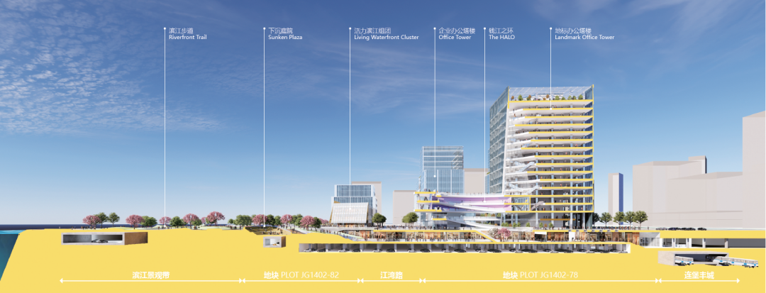 杭州钱江新城二期产业总部核心区一期概念设计丨中国杭州丨Farrells法雷尔-58