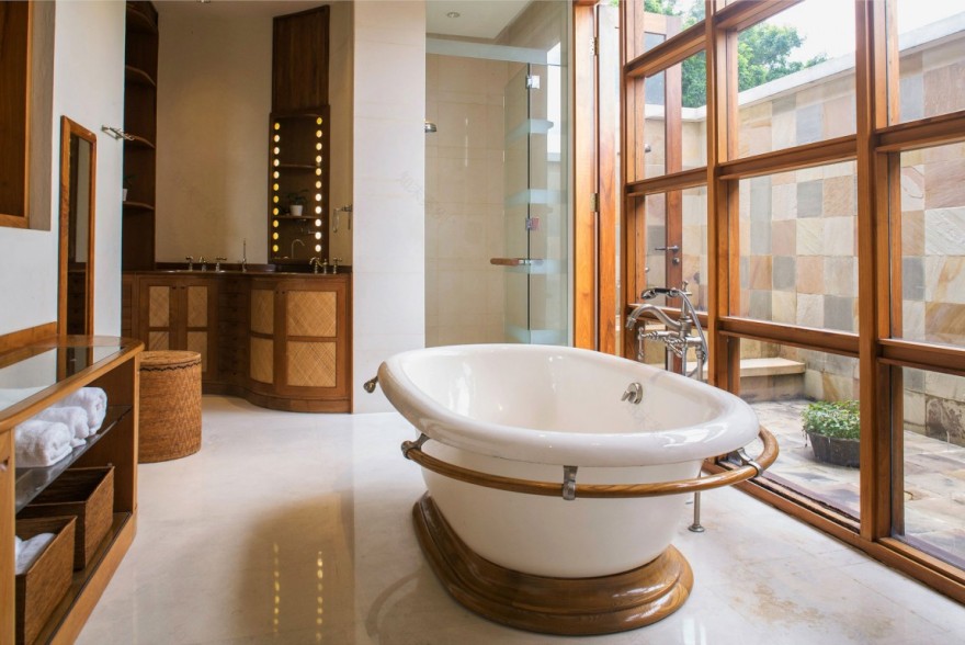 马来西亚柚木石头巴厘岛风格别墅-16