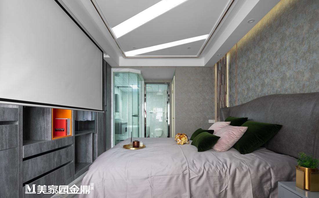 平层丨美家园金鼎装潢 招商花园 现代轻奢-9