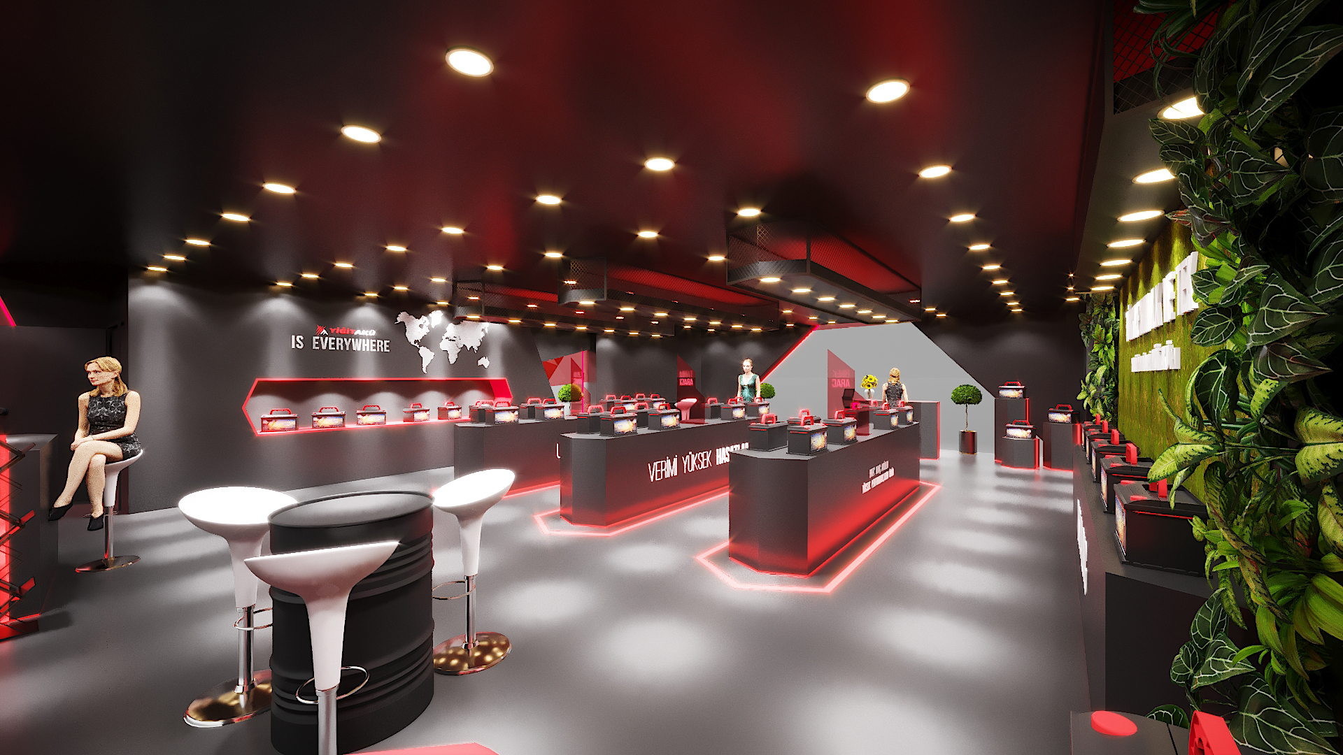 YİĞİT AKÜ / 2020 EXHIBITION STAND DESIGN-15