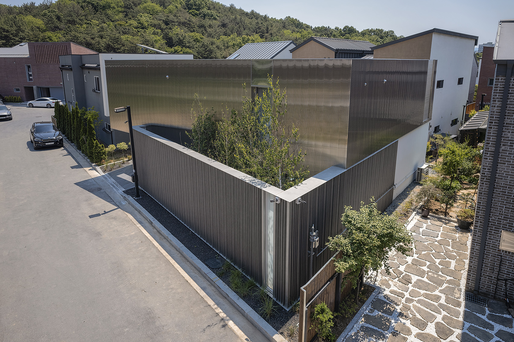 韩国金属立面住宅丨Archirie-13