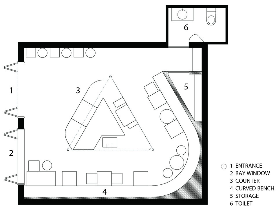 聚福零陵北路店室内设计丨中国上海丨一岸建筑设计-39