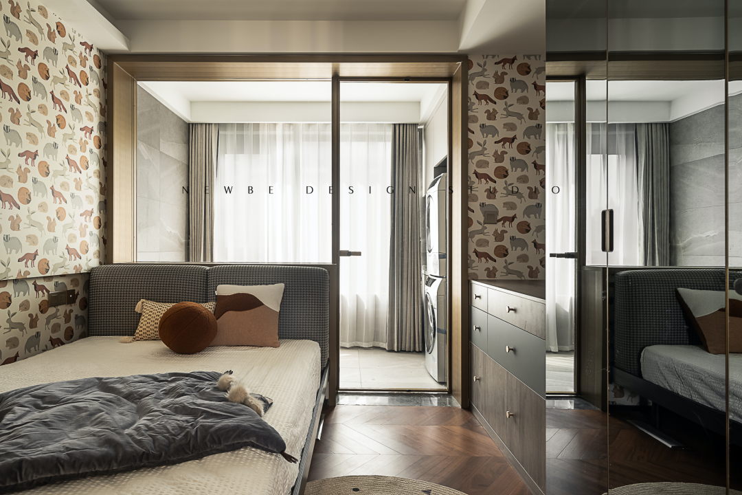 现代轻奢复式住宅丨陈丽娟,江怡君-59