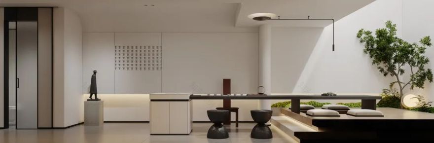 公园万象底复设计 · 诗意烟火之家丨三零一建筑装饰事务所-0