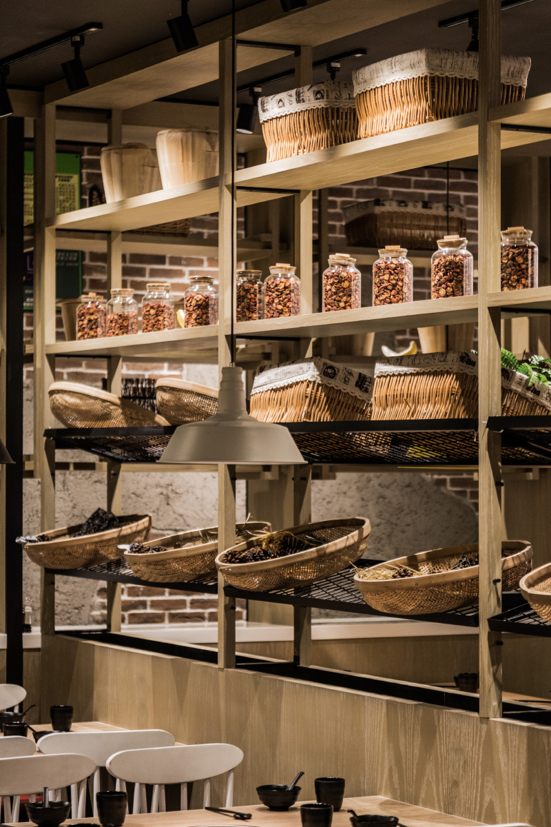 贵阳鸿通城“都市新大新”豆米火锅店 | 现代农家风的空间诗篇-29