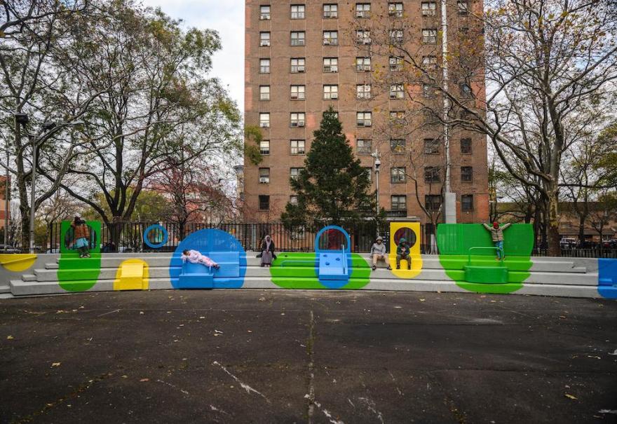 纽约莫里斯住宅区公共角落丨美国华盛顿丨都市康加(The Urban Conga)-10