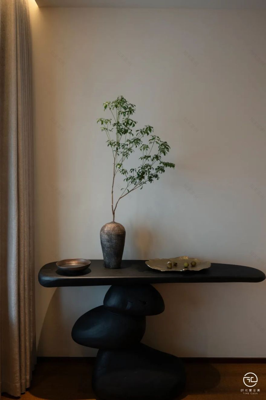 麓湖天玑幻影 200㎡原木诧寂风全案设计丨中国成都丨时光里全案设计-47