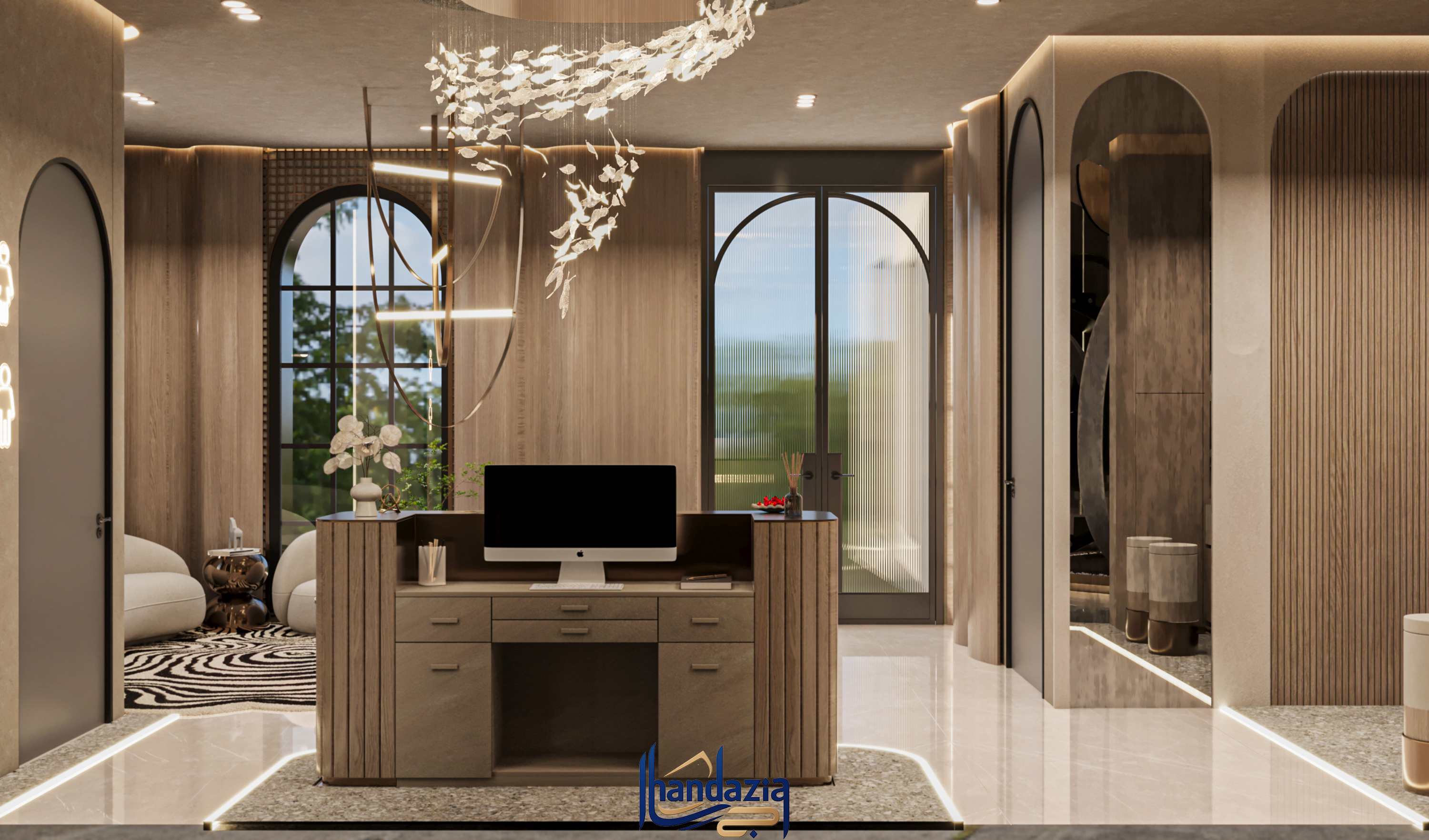 沙特阿拉伯美容中心室内设计丨汉达齐亚集团（HANDAZIA GROUP）-11