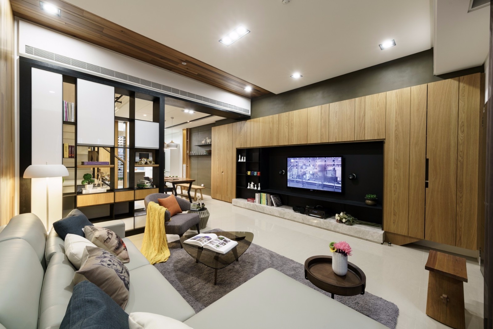 132m²人文居家  千彩胤空间设计-4