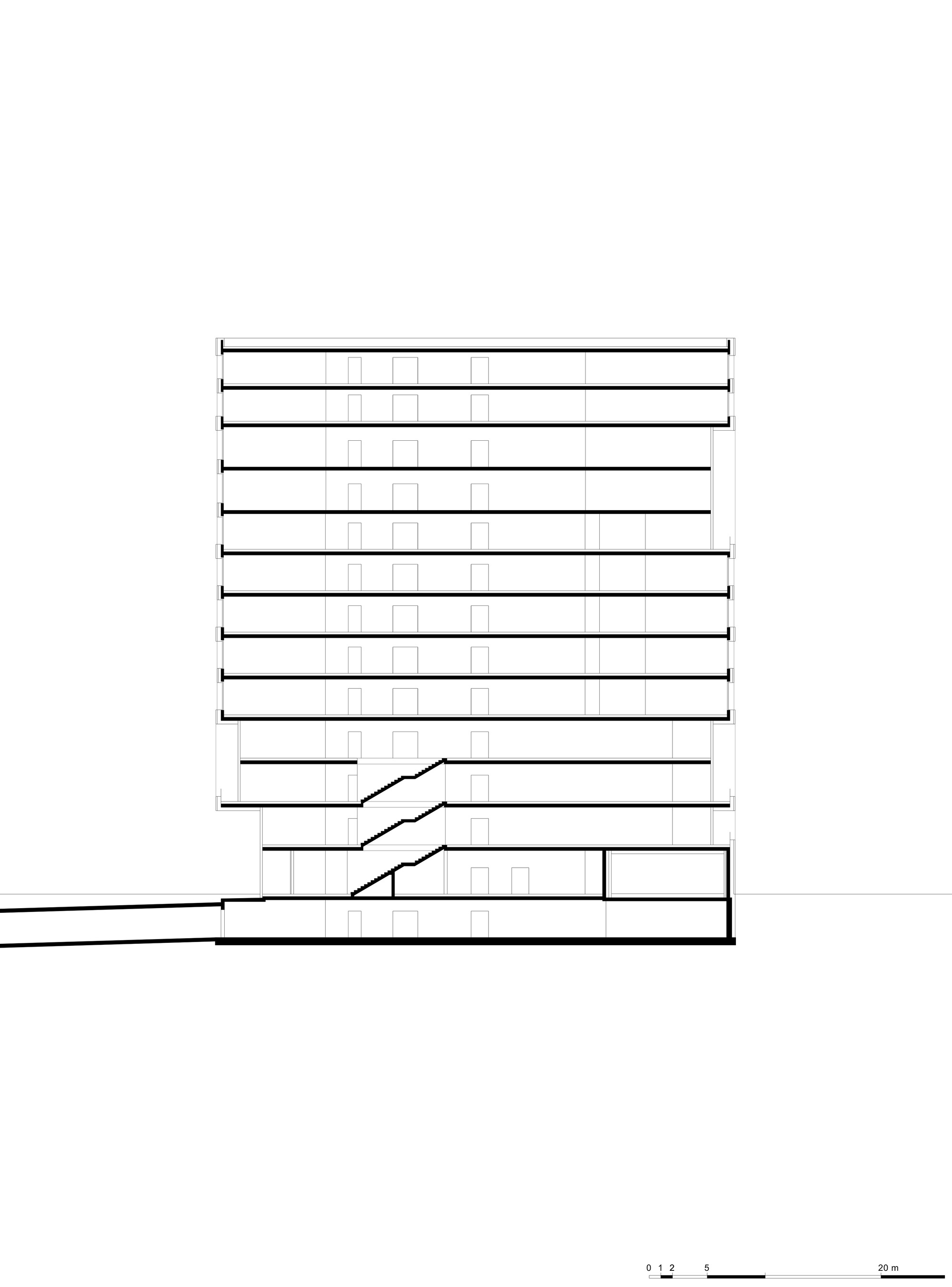 New High-Rise-Block Böblingen District Hospital / Baumschlager Eberle Architekten-16