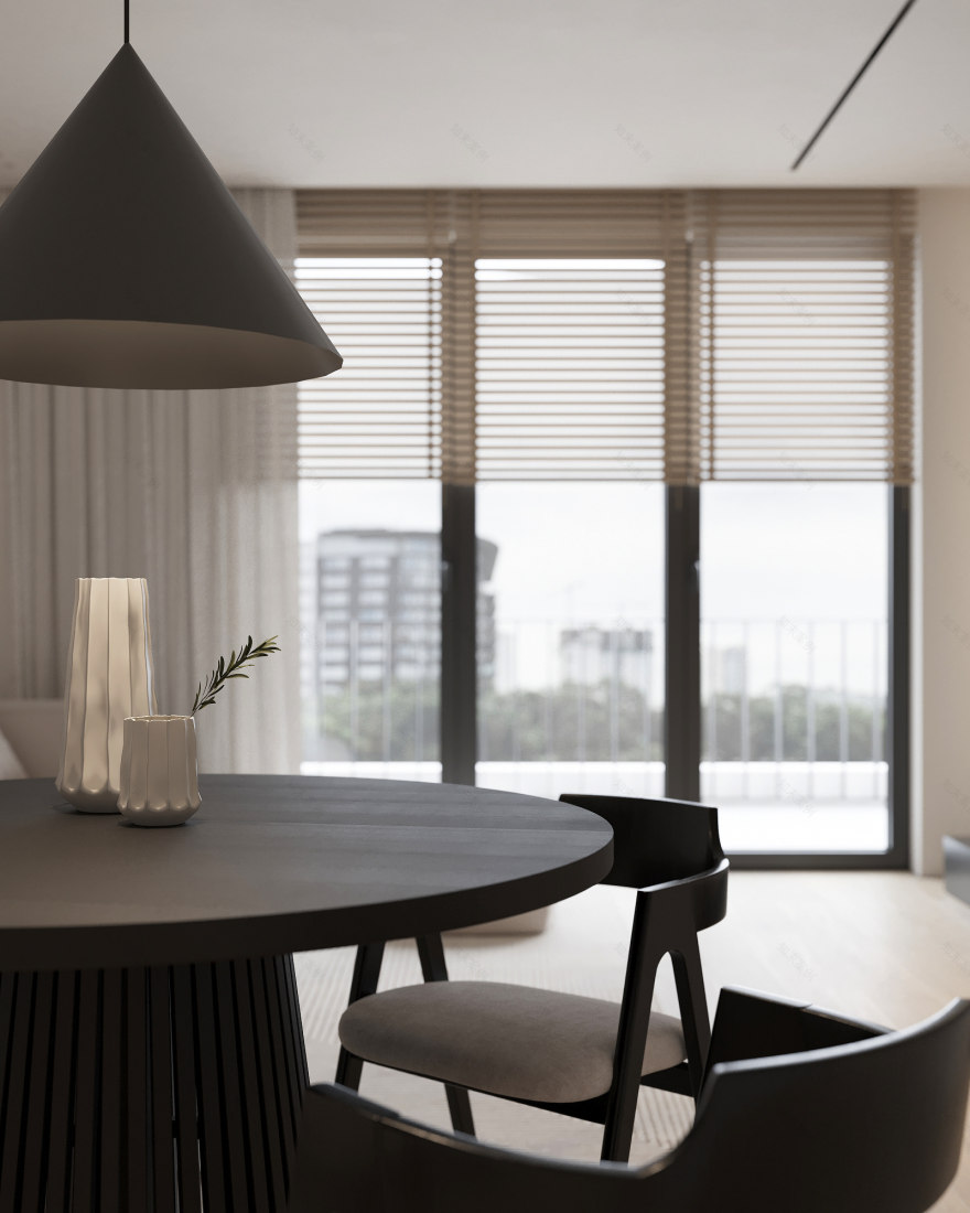 BLACK & WHITE公寓设计丨波兰克拉科夫-13