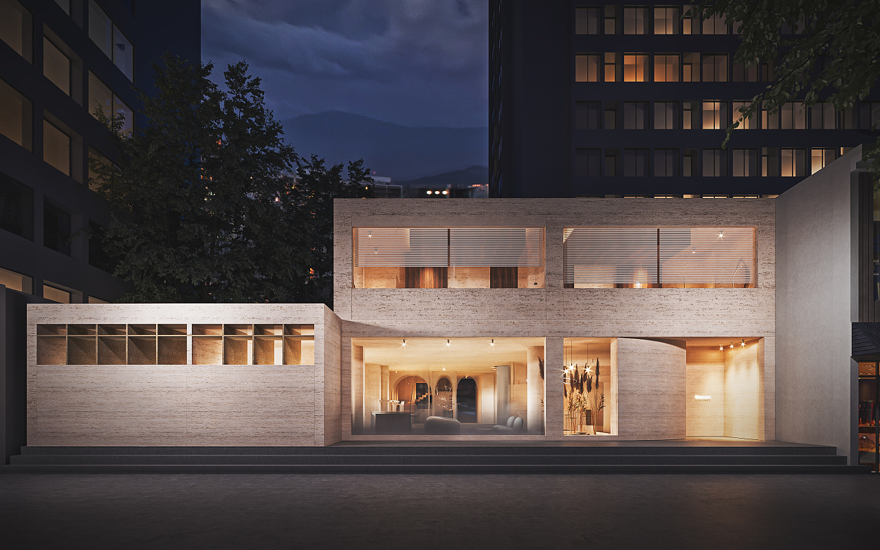 现代简约别墅设计丨绘感设计-6