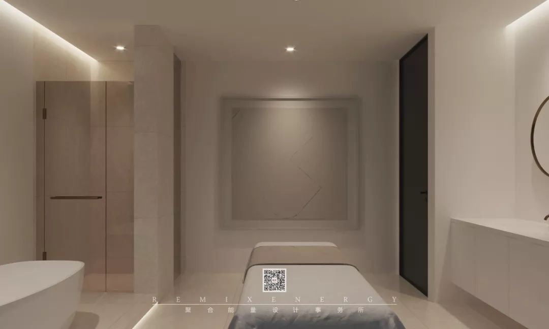 合力合美美颜修身中心 | 温馨时尚,石材层次丰富-8