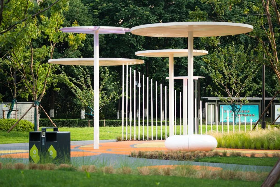 无锡金融街道路周边绿化景观丨中国无锡-9