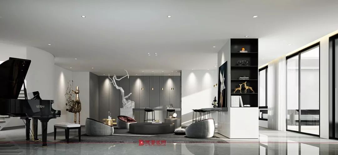 极简白光与影的现代美学 | 广州番禺祈福新邨-61