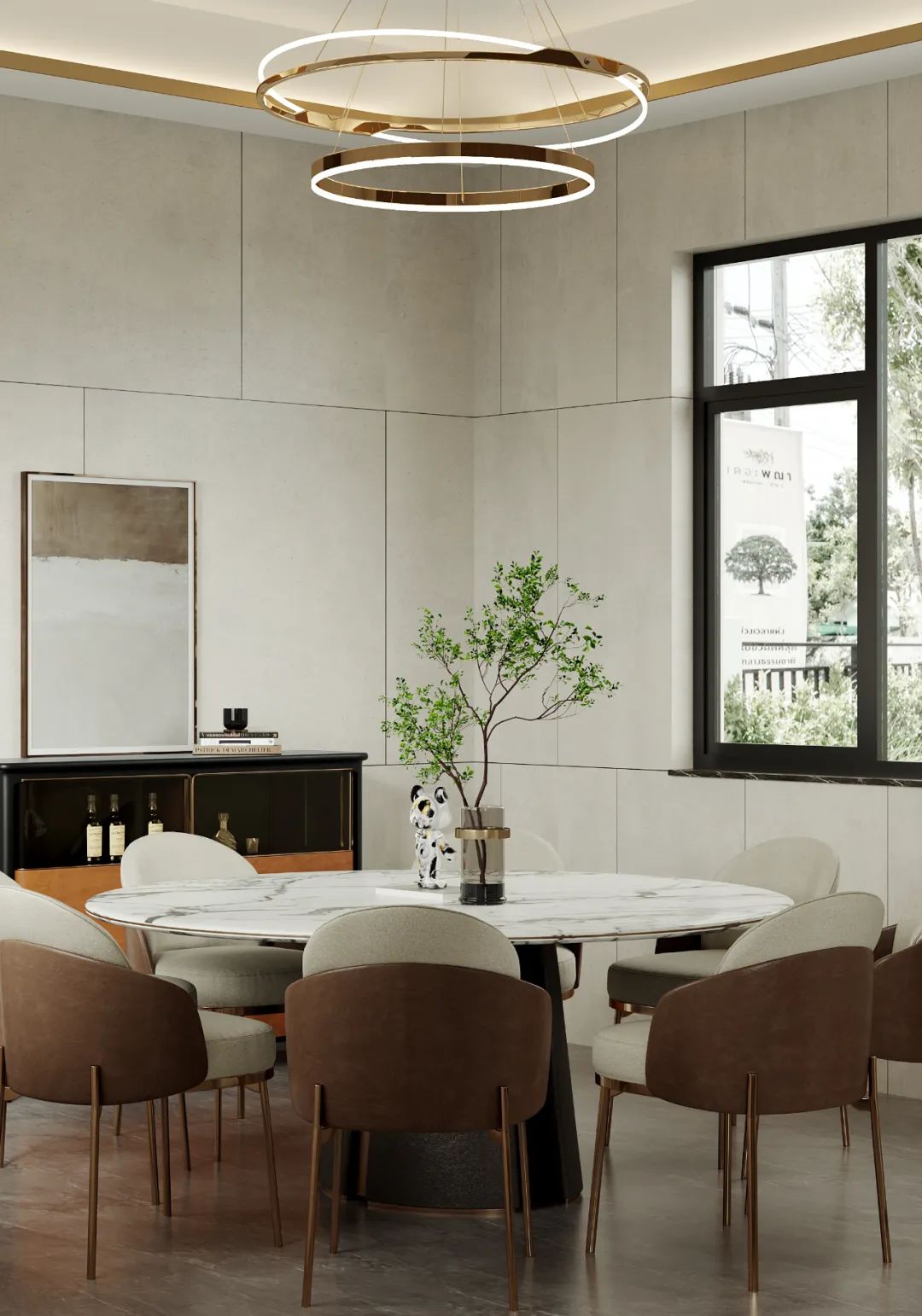 汨罗自建别墅丨长沙另存為全案设计-39