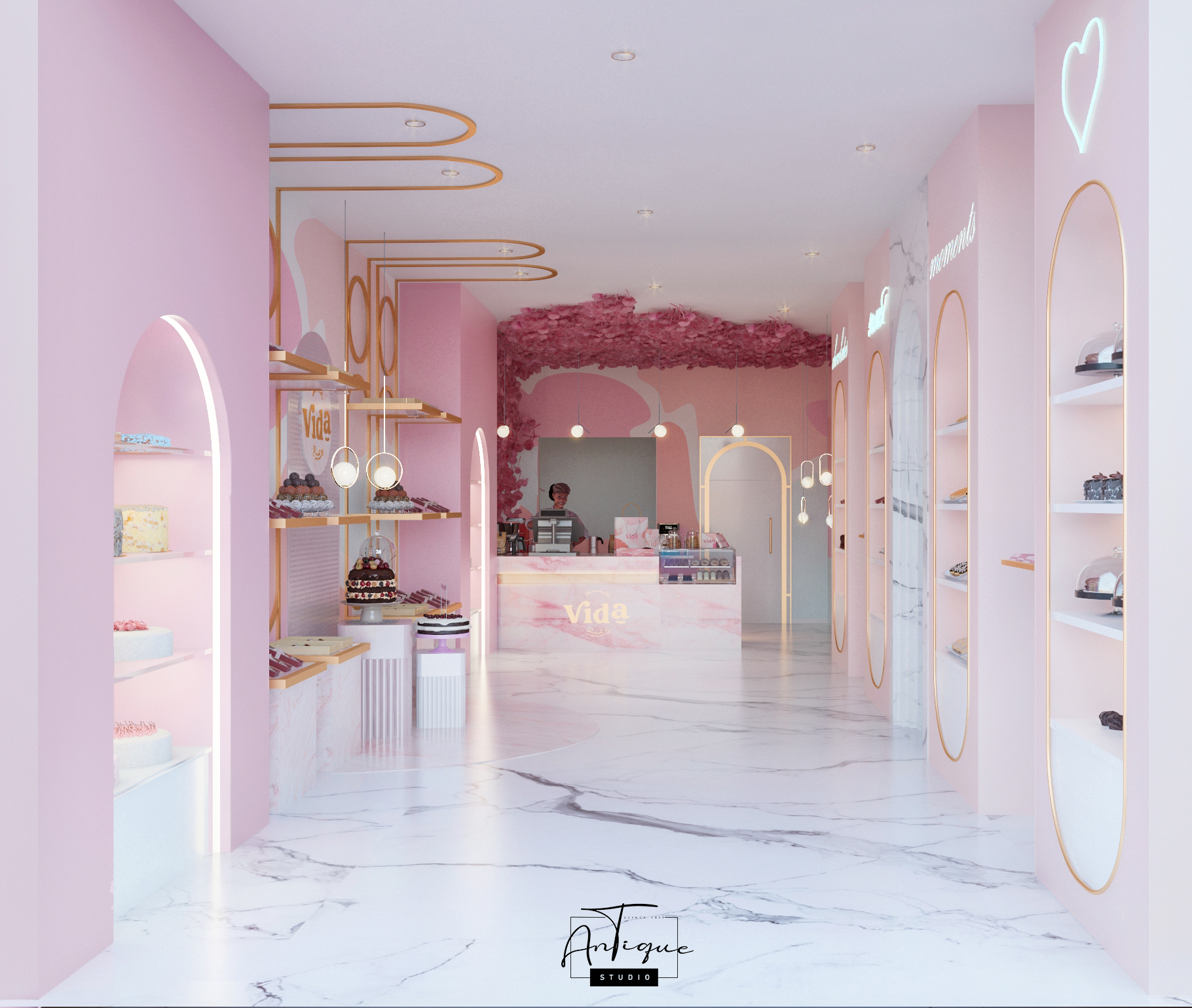 维达巧克力店丨ANTIQUE Studios-10