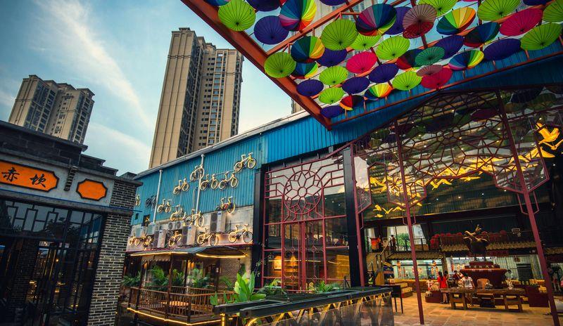 广州梁氏鹅城——工业遗址再利用的复古工业风主题餐厅-30