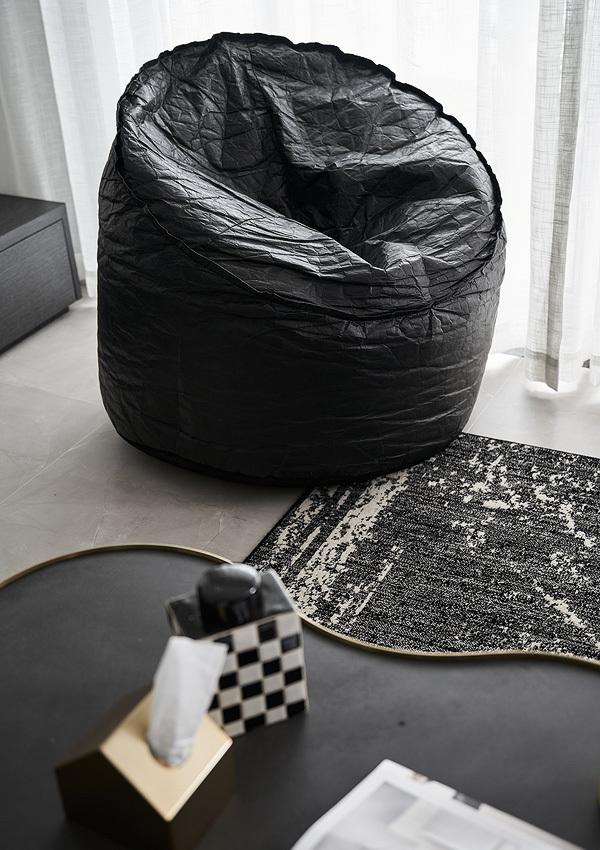 极简现代风家居,黑白红的魅力诠释-7