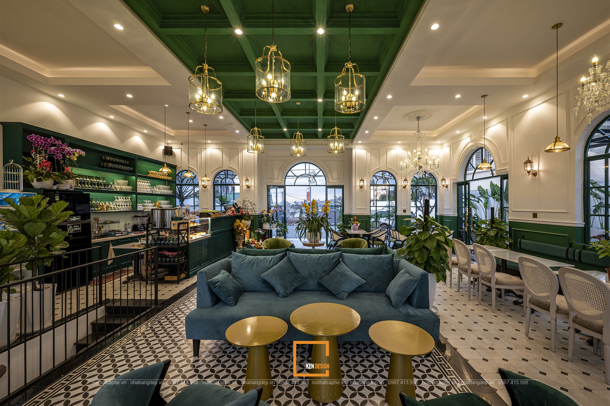 Morning in Town咖啡馆丨越南丨Kendesign-13